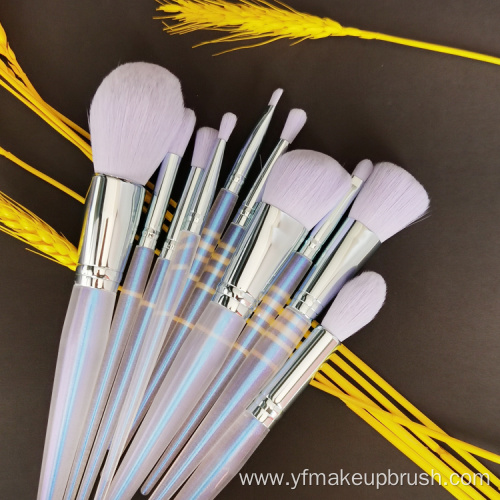 Private Label make up natural brushes Brush Set